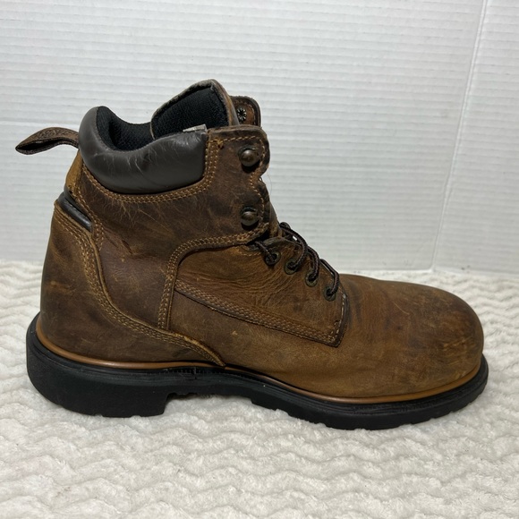 RED WING 2212 Men’s Size 10.5EE Steel Toe Waterproof Brown Work Boots MSRP $244 main image 6